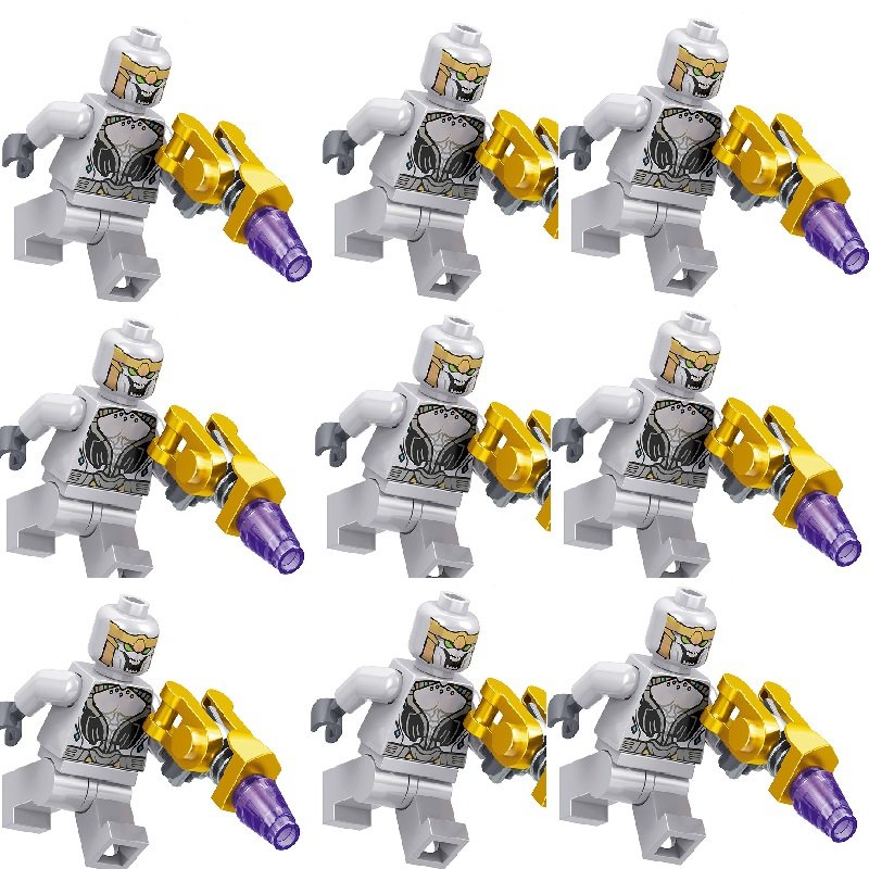 9pcs Thanos Chitauri Minifigures