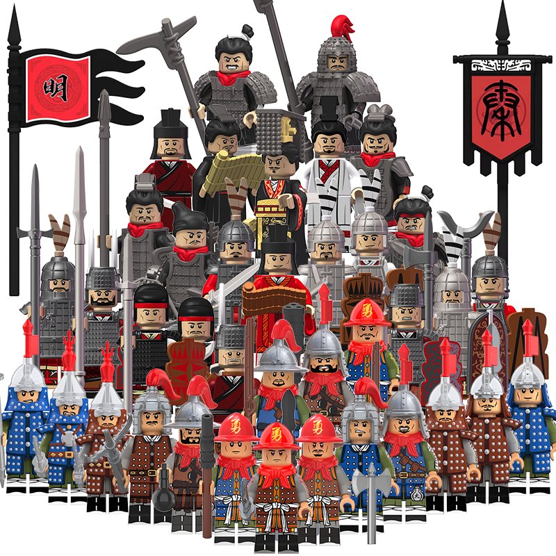 All Chinese Qin Ming Dynasty Army Soldiers