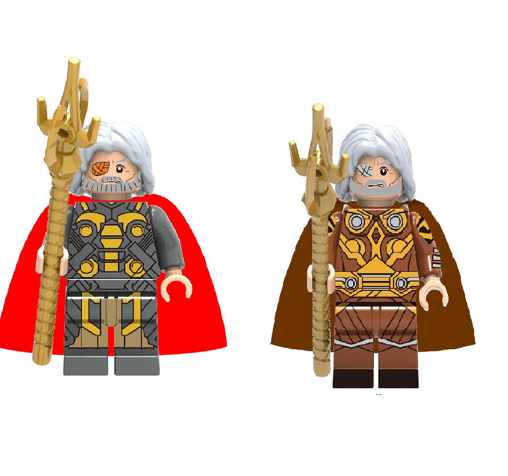 2pcs Odin Minifigures