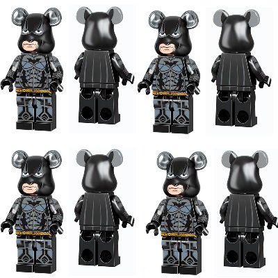 8pcs Batman Bear Minifigures