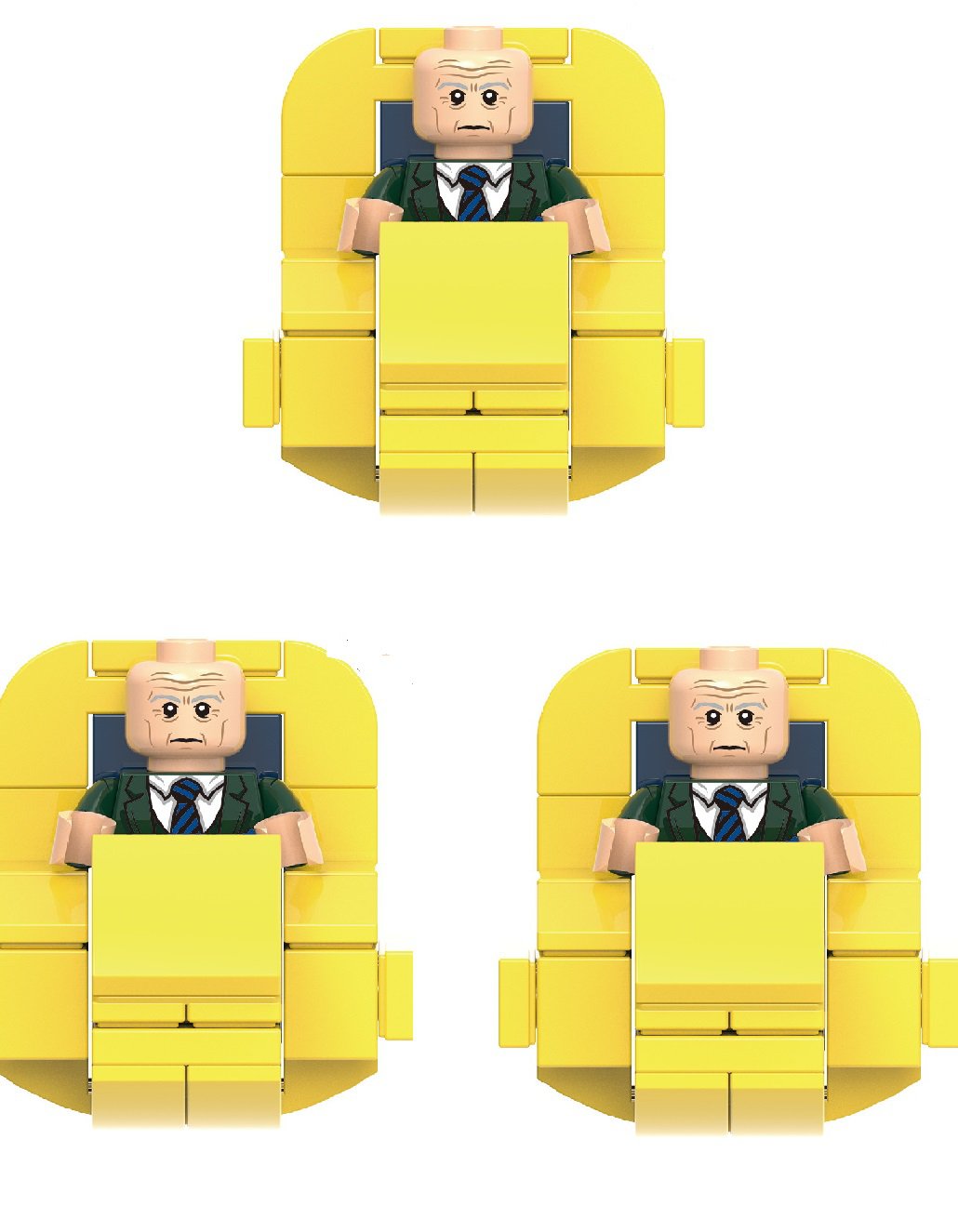 3pcs Professor X Minifigures