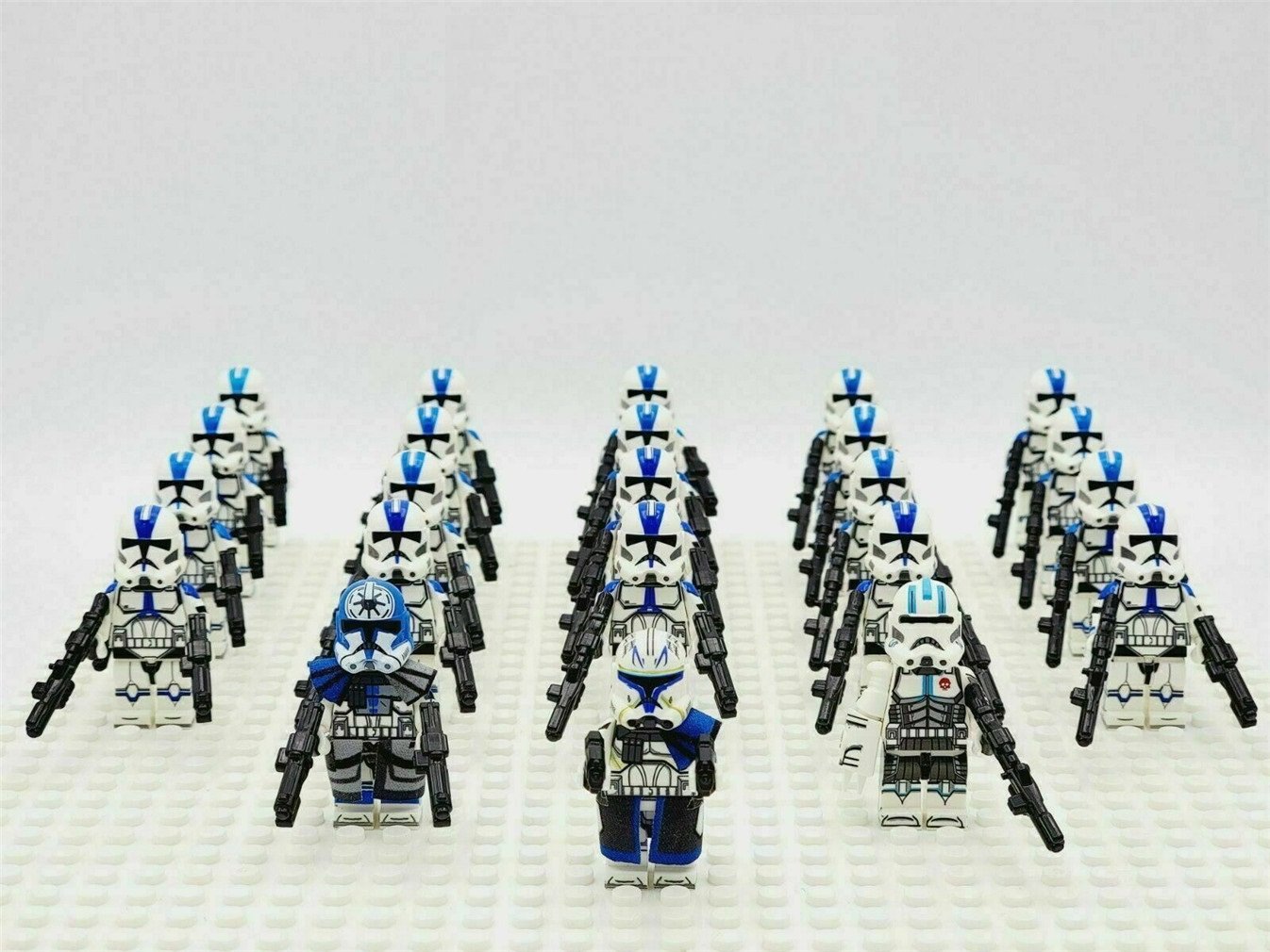23pcs Star Wars Captain Rex Jesse Echo Minifigures