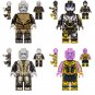 4pcs Corvus Glaive Proxima Ebony Thanos  Minifigures