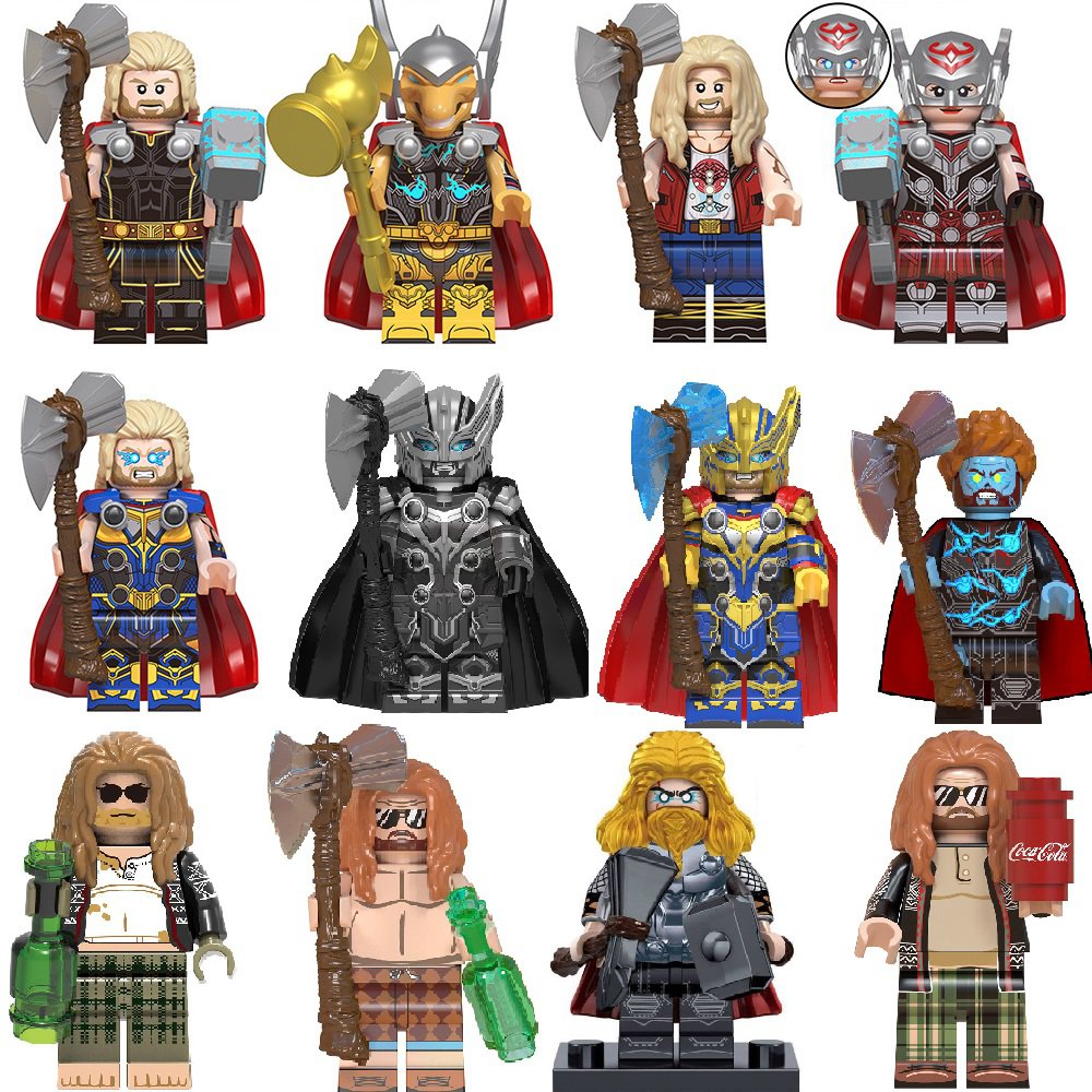 15pcs Thor Minifigures