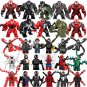 28pcs Venom Riot Carnage Spiderman Anti Venom Minifigures