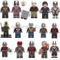 15pcs Antman Wasp Hank Pym Minifigures