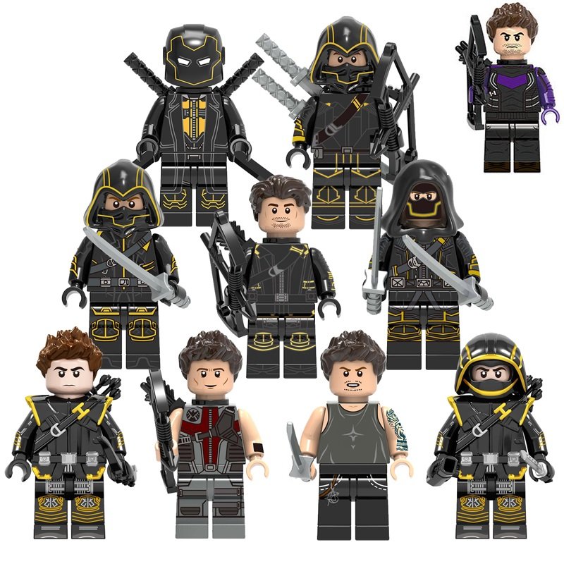 10pcs Hawkeye Minifigures