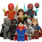 DC Flash Black Flash Supergirl Cyborg Wonder Woman General Zod Minifigures