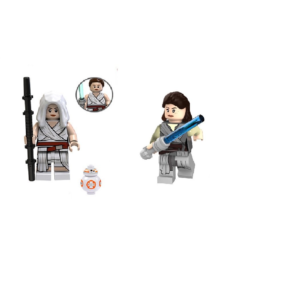 2pcs Star Wars Rey Minifigures