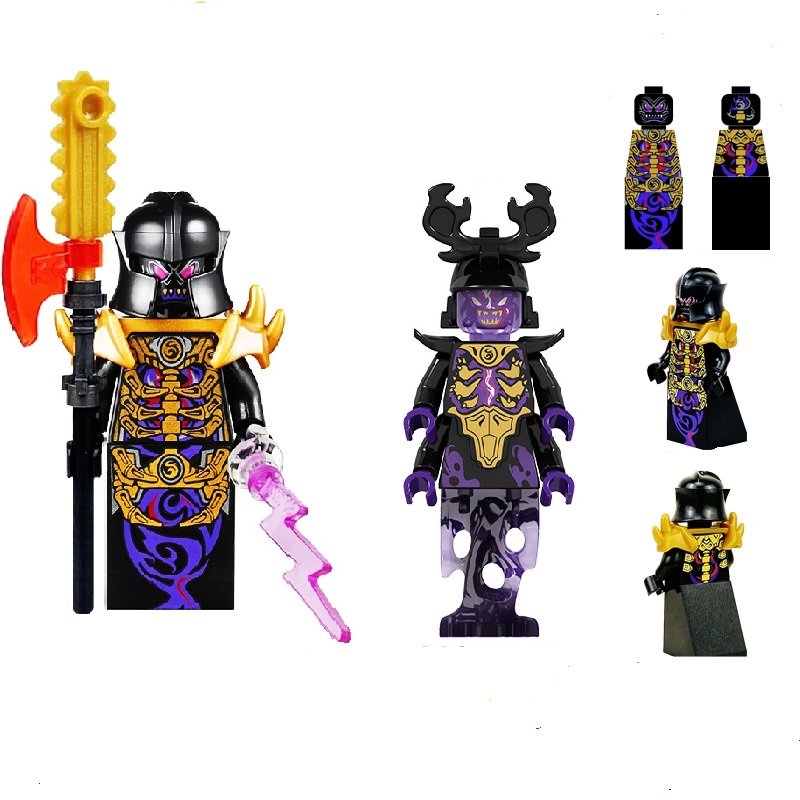 Lord Garmadon Minifigure Ninjago Oni Minifigure Pack Garmadon