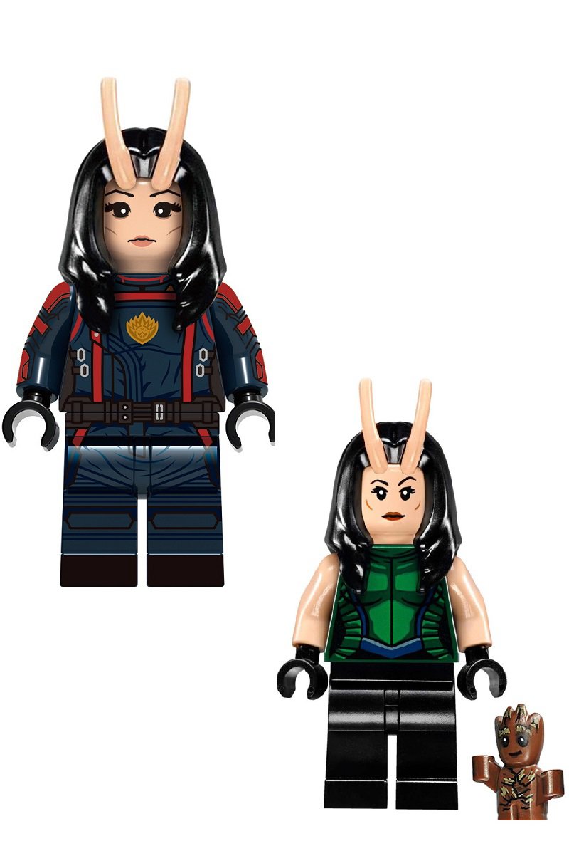 2pcs Mantis Minifigures