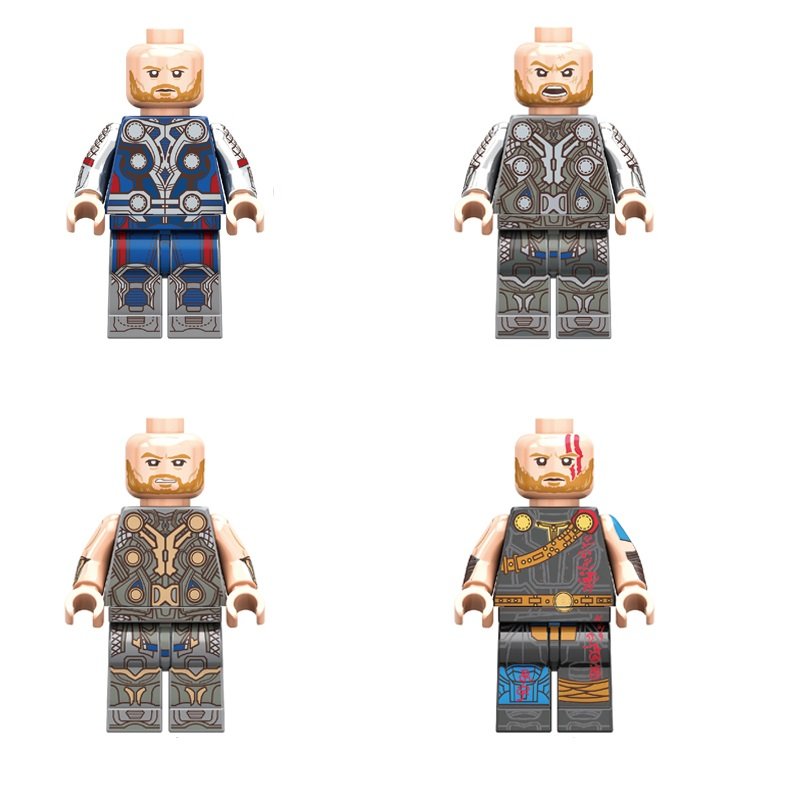 4pcs Thor Minifiures
