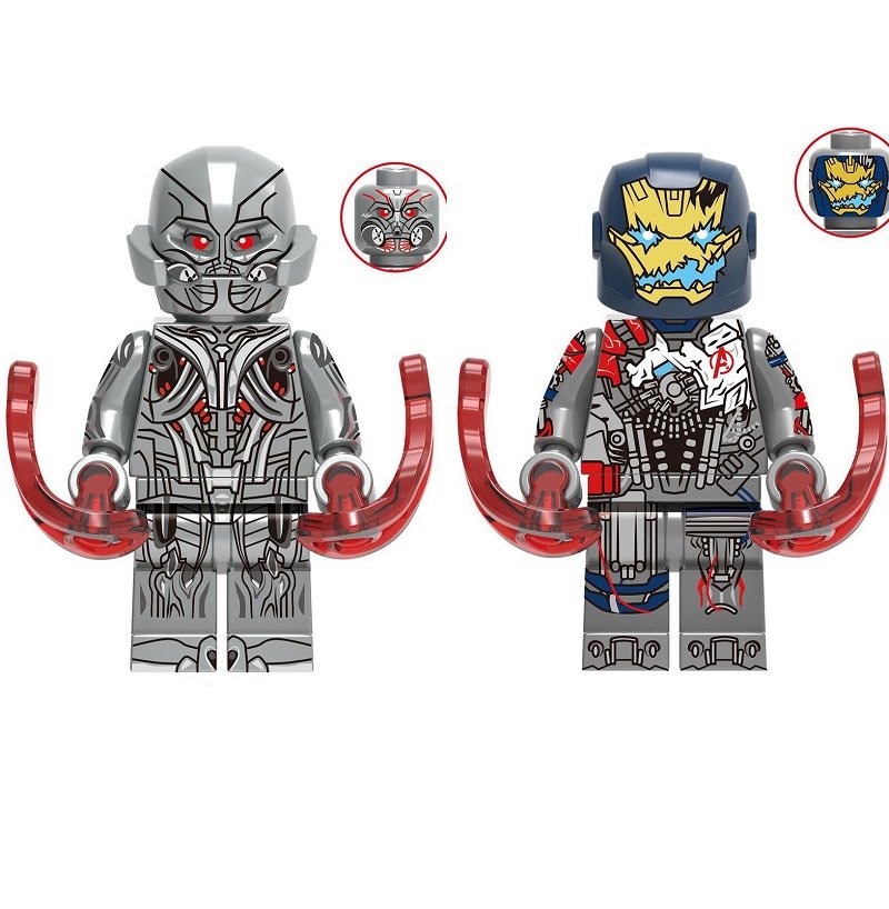 2pcs Ultron Minifigures