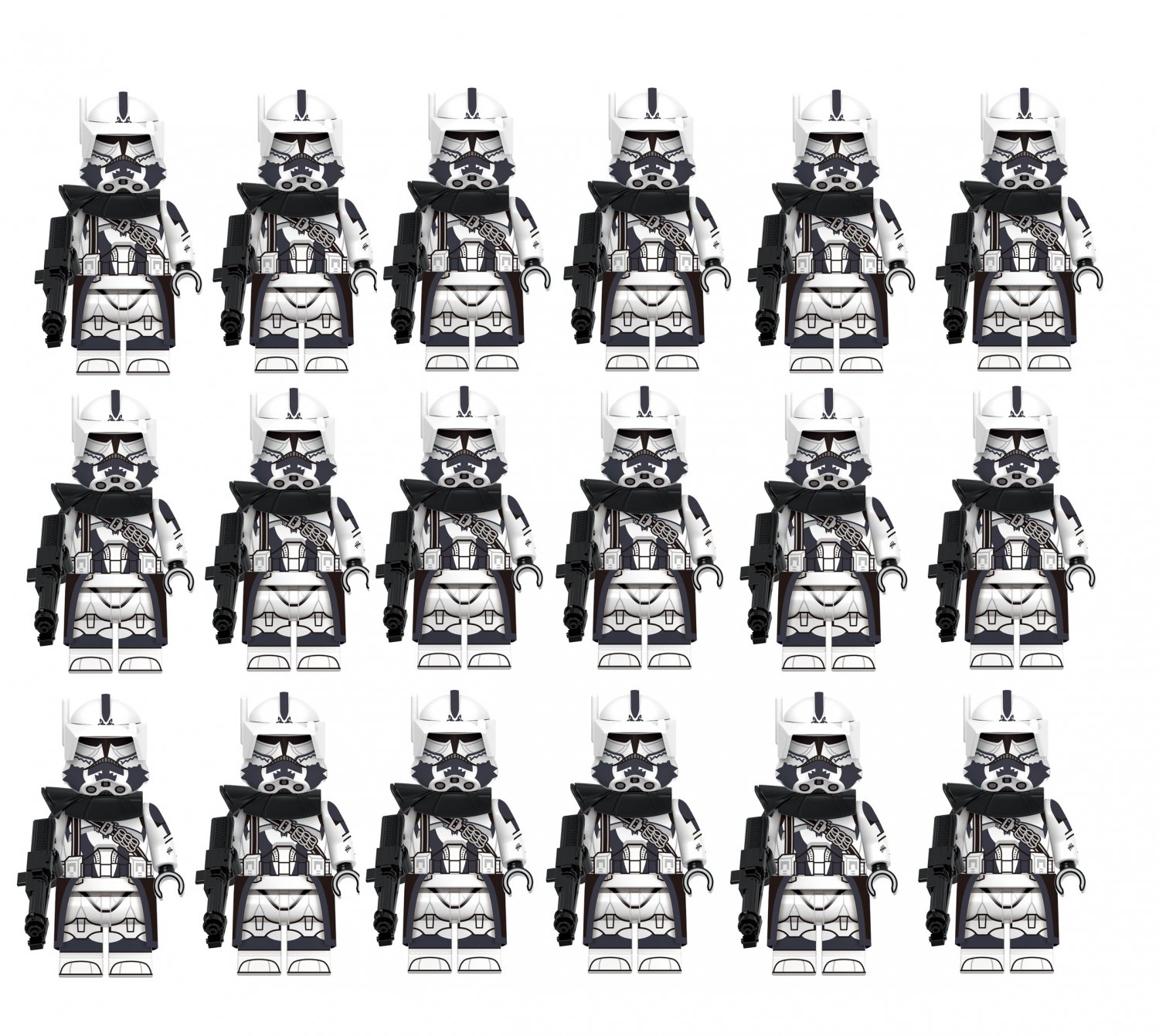 18pcs 104th Clone Trooper Minifigures