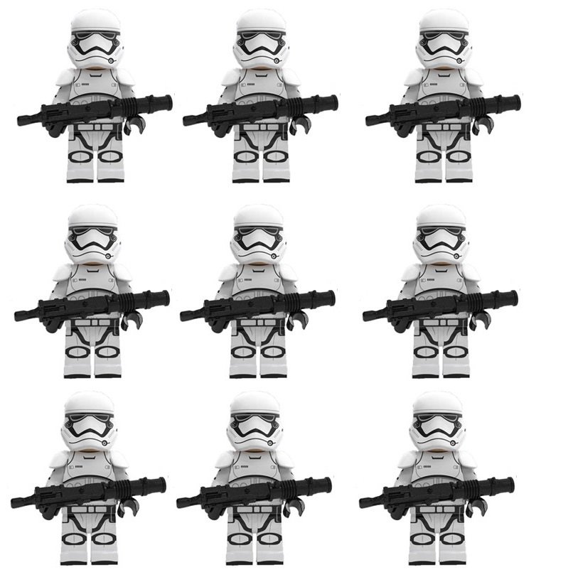 9pcs Star Wars Order Stormtrooper Minifigures