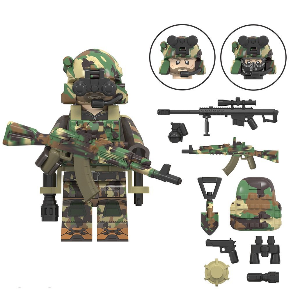 Russia Alpha Special Forces Minifigures Special Forces Minifigure