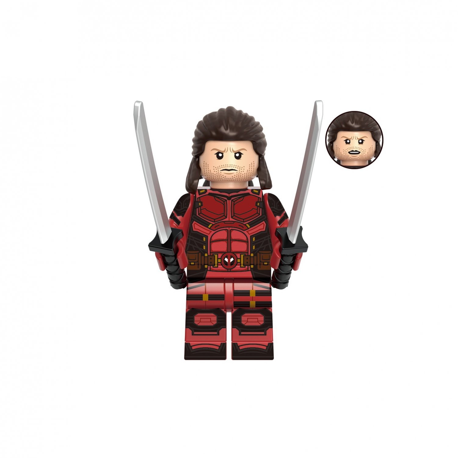 Wade Winston Wilson Minifigures Deadpool Movie Minifigure