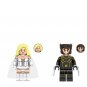 White Queen and Wolverine Minifigures The X-Men Movie Sets