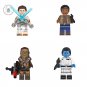 Chewbacca Rey Finn Thrawn Minifigures Star Wars Sets