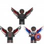 3pcs The Falcon Minifigures New Captain America Sets