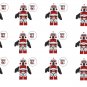 12pcs Coruscant Guard ARF Trooper Minifigures Star Wars TV Sets