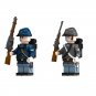 Kangzhou 14th Regiment and Texas 4th Infantry Division Minifigures American Civil War Sets