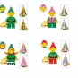 4pcs Holiday Elf and Christmas Elf Minifigures Christmas Sets