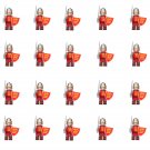 20pcs English Knights Minifigures Medieval Knight Sets