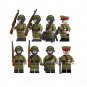 4 Best Soviet infantry Soldiers Minifigures WW2 Military Sets