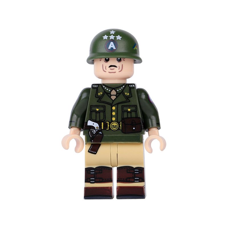 George Smith Patton Minifigures Korean War America Minifigure