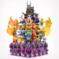 35pcs A Wolf Mask Warrior Lord Ras Wyldfyre Mnifigures Ninjago Sets