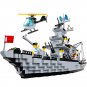 America Navy Cruiser Mnifigures WW2 Military Sets