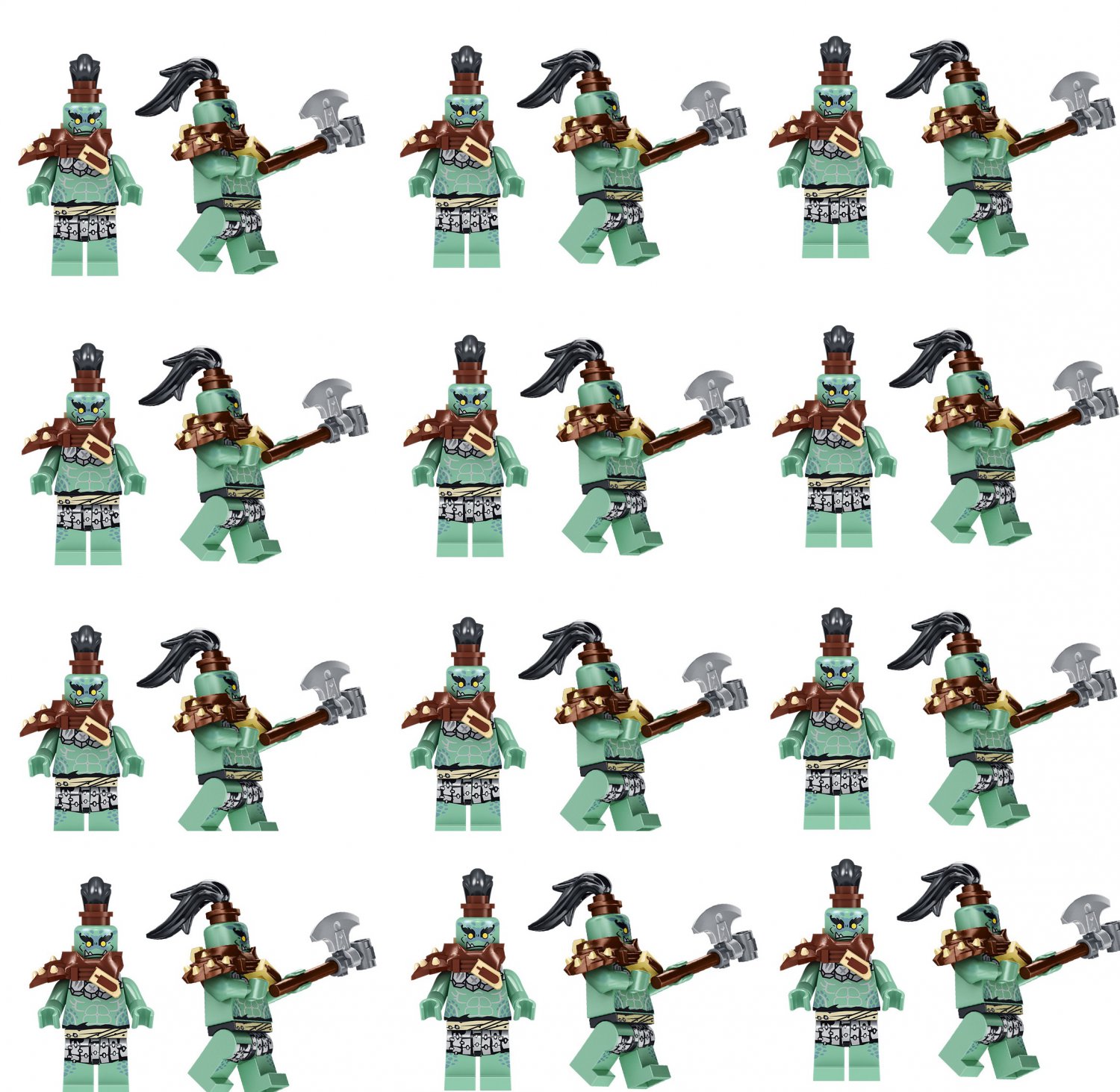 24pcs Moe and Murt Mnifigures Ninjago TV series