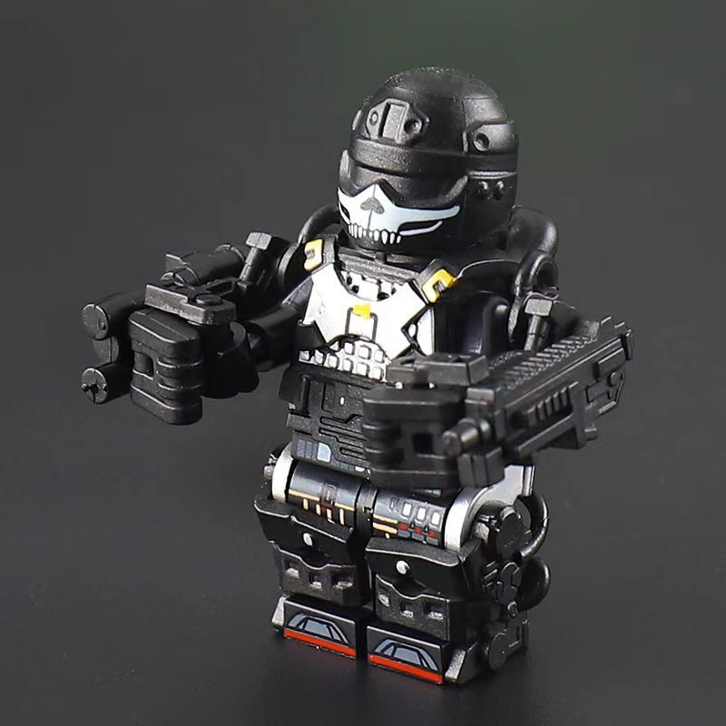 Heavy Mech Ghost Special Forces Mnifigures Military game Mnifigure