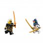 Sora and Rapton Mnifigures Ninjago Movie Sets