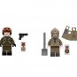 White Lily and Road Construction Soldier Mnifigures WW2 Soviet legion Sets