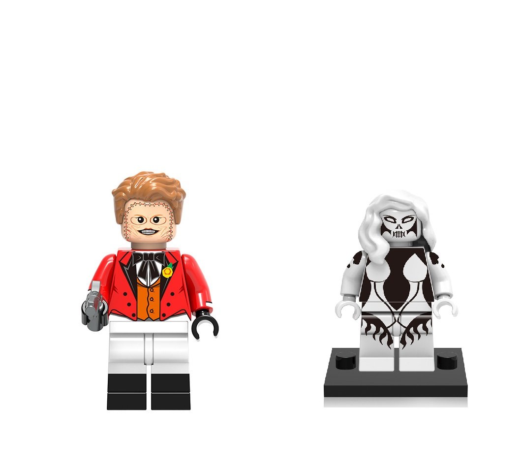 Silver Banshee and Joker Mnifigures DC Super Heroes Sets