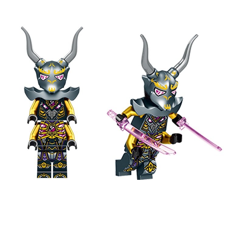 2pcs Crystal King Mnifigures Ninjago Sets