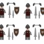 4pcs Wolfpack Warrieer Mnifigures Game Sets