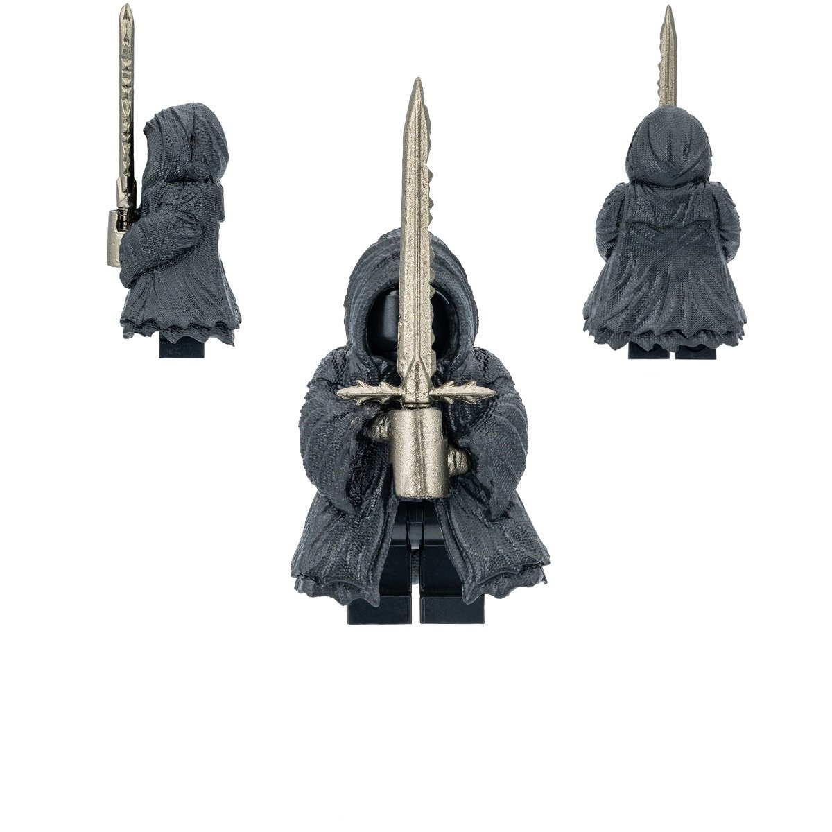 3pcs Ringwraith Mnifigures The Lord of the Rings Movie Sets