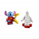 Baymax and Stitch Mnifigures Classic Characters Sets