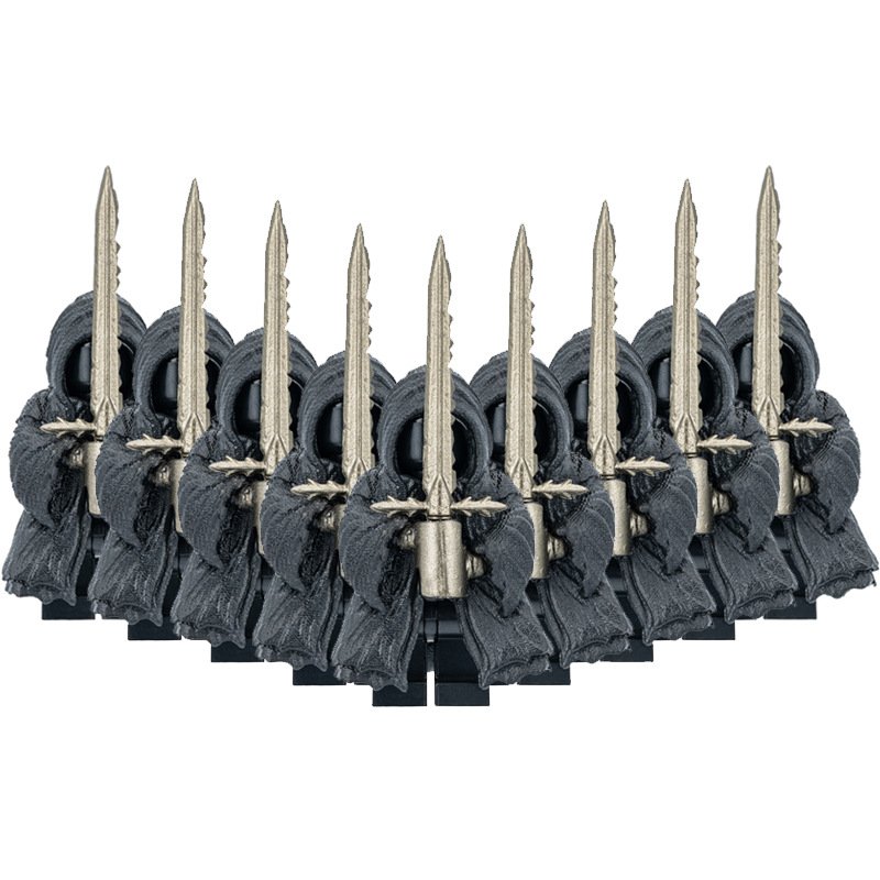 9pcs Ringwraith Mnifigures The Lord of the Rings Rings of Power Season 1 Sets