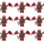9pcs Dragon Warrior Mnifigures Ninjago Movie Sets