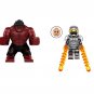 Red Hulk and Riri Williams Mnifigures Captain America 4 Movie Sets