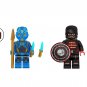 Okoye and U.S.Agent Mnifigures Super Heroes Movie Sets