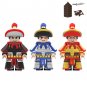 3pcs China Song Dynasty Soldier Mnifigures Military Sets