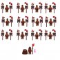 13pcs Orc Berserker Orc Mage Mnifigures Orc movie Sets