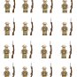 16pcs WW2 Special Air Service Mnifigures Britain Soldier Sets