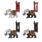 Orc White Wolf Black Wolf Brown Wolf Mnifigures The Lord of the Rings movie Sets