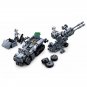 4in1 Antiaircraft gun Tank fighting vehicles Mnifigures WW2 Germany military Sets